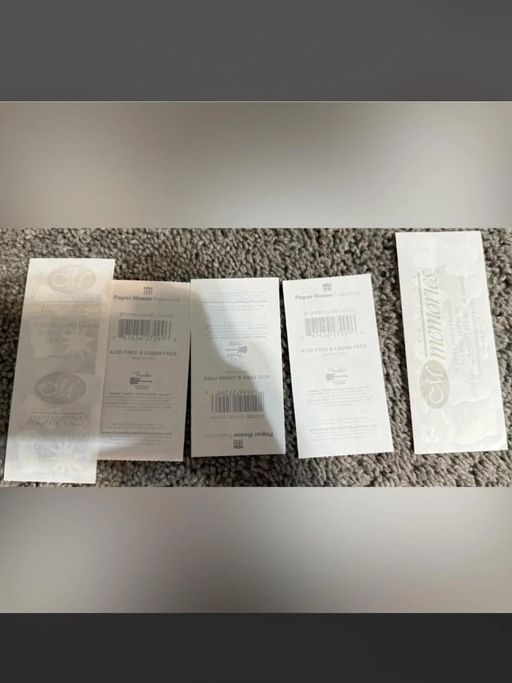 $3 MUSIC GUITAR STICKER SET $3 WHEN BUNDLED WITH 3 OR MORE ITEMS